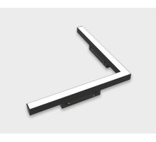 Трековый угловой магнитный светильник Italline Atom IT012-5044 black 3000K