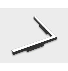 Трековый угловой магнитный светильник Italline Atom IT012-5044 black 3000K