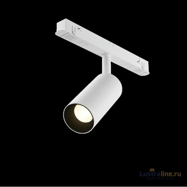 Трековый магнитный светильник Maytoni Focus LED TR032-4-5W3K-S-DS-W Трековый магнитный светильник Maytoni Focus LED TR032-4-5W3K-S-DS-W