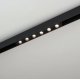 Трековый магнитный светильник Arlight MAG-DOTS-25-L200-6W Day4000 (BK, 30 deg, 24V, DALI) 046322
