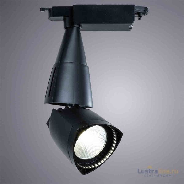 Трековый светодиодный светильник Arte Lamp A3830PL-1BK Трековый светодиодный светильник Arte Lamp A3830PL-1BK