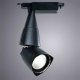 Трековый светодиодный светильник Arte Lamp A3830PL-1BK