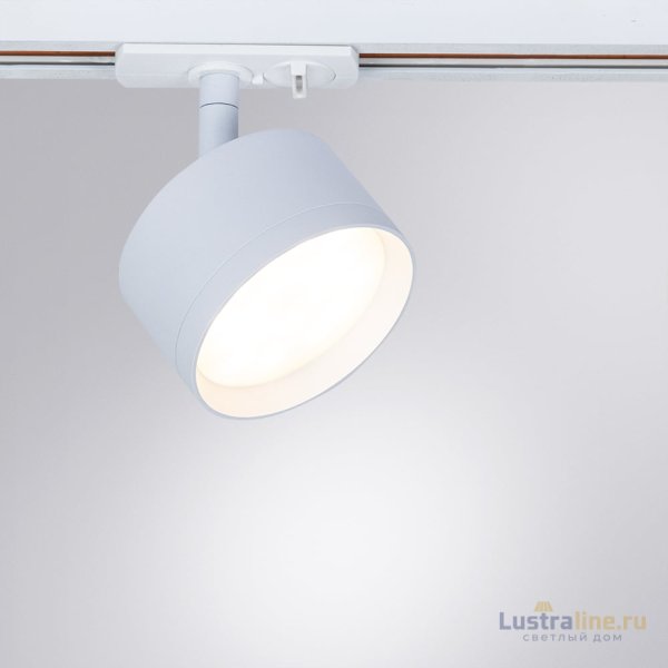 Трековый однофазный светильник Arte Lamp Intercrus A5547PL-1WH Трековый однофазный светильник Arte Lamp Intercrus A5547PL-1WH