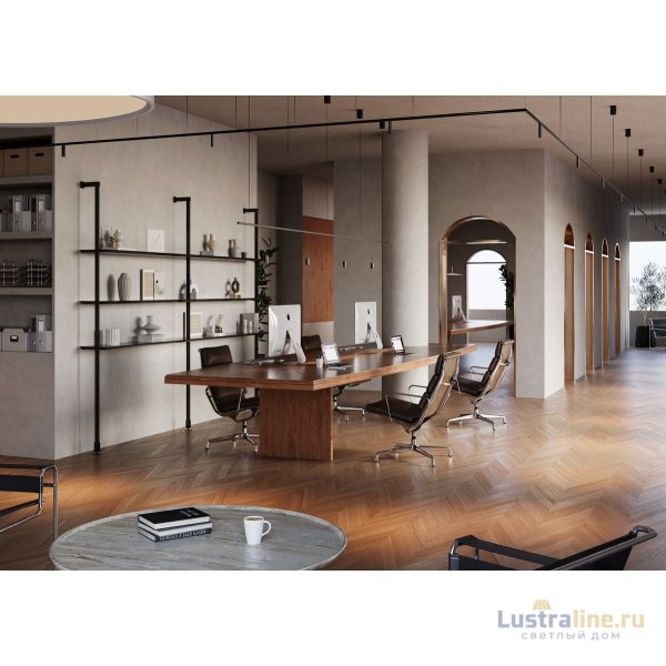 Трековый светильник Maytoni Focus LED C103CL-5W3-6K-BS