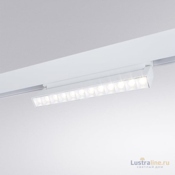 Магнитный трековый светильник Arte Lamp Linea A4678PL-1WH Магнитный трековый светильник Arte Lamp Linea A4678PL-1WH