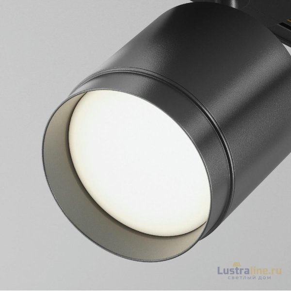 Трековый однофазный светильник Maytoni Polar TR088-1-GX53-B