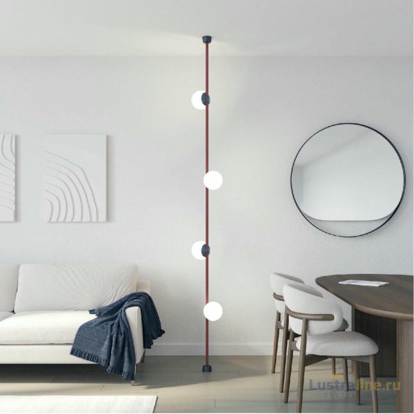 Трековый однофазный светильник Denkirs Belty Orb DK5551-BK Трековый однофазный светильник Denkirs Belty Orb DK5551-BK