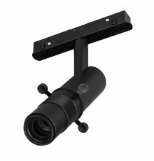 Трековый магнитный светильник Arlight MAG-ORIENT-SPOT-CROP-ZOOM-TC-R35-6W Day4000 (BK, 19-29 deg, 48V) 045066