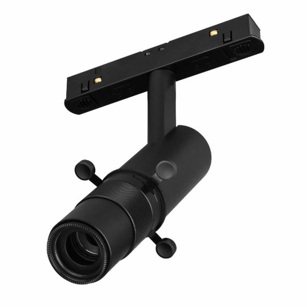Трековый магнитный светильник Arlight MAG-ORIENT-SPOT-CROP-ZOOM-TC-R35-6W Day4000 (BK, 19-29 deg, 48V) 045066