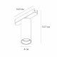 Трековый магнитный светильник Arte Lamp Rapid A6156PL-1WH