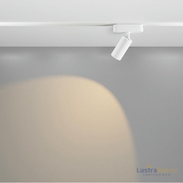 Трековый магнитный светильник Maytoni Focus LED TR103-1-12W3K-M-W Трековый магнитный светильник Maytoni Focus LED TR103-1-12W3K-M-W