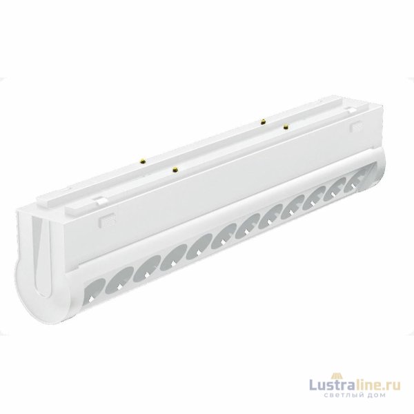 Трековый магнитный светильник Arlight MAG-VIBE-LASER-TURN-L209-12W Day4000 (WH, 24 deg, 48V) 044429