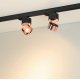 Трековый трехфазный светильник Arlight SP-PLURIO-TRACK-4TR-R77-9W Warm3000 038123