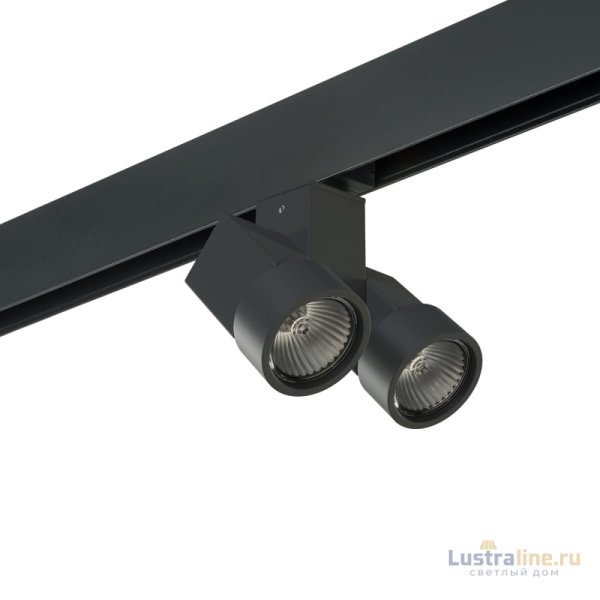 Трековый светильник Lightstar Illumo X2 PRO051037 (595027+051037) Трековый светильник Lightstar Illumo X2 PRO051037 (595027+051037)