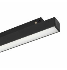 Трековый магнитный светильник Arlight MAG-ORIENT-FLAT-L350-12W Day4000 (BK, 80 deg, 48V) 048750