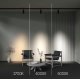 Трековый трехфазный светильник Maytoni Focus Led TR197-3-30WCCT-M-B
