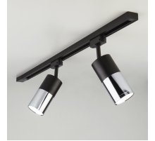 Трековый светодиодный светильник Elektrostandard Avantag Черный матовый/хром 6W LTB27 4690389123511