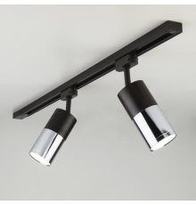 Трековый светодиодный светильник Elektrostandard Avantag Черный матовый/хром 6W LTB27 4690389123511