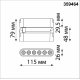 Трековый светильник Novotech Easy Shino 359464
