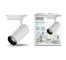 Трековый светодиодный светильник Gauss Track Light Led TR072
