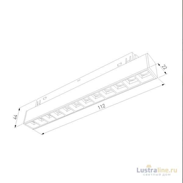 Трековый светильник Elektrostandard Slim Magnetic 4690389178900