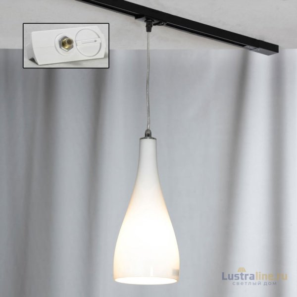Трековый светильник однофазный Lussole Track Lights LSF-1106-01-TAW Трековый светильник однофазный Lussole Track Lights LSF-1106-01-TAW