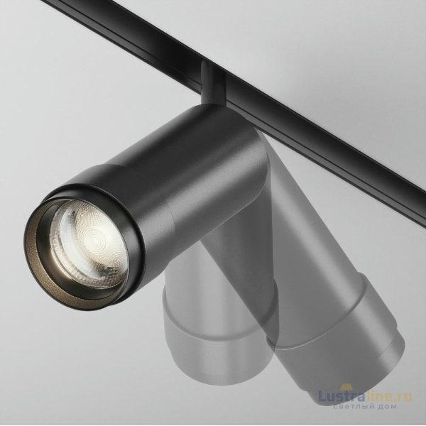 Трековый магнитный светильник Maytoni Focus Zoom TR212-1-12WTW-DS-Z-B