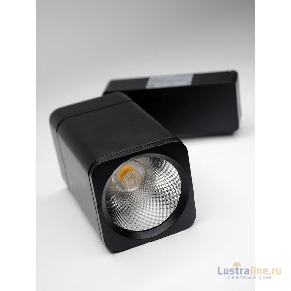 Трековый светильник Elvan ST-05SQ-20W-WW-Bl
