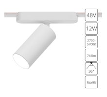 Трековый магнитный светильник Arte Lamp Rapid A2958PL-1WH