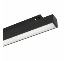 Трековый магнитный светильник Arlight MAG-ORIENT-FLAT-L350-12W Warm3000 (BK, 80 deg, 48V) 049588