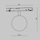 Трековый светильник Technical Maytoni Luna TR038-2-5W4K