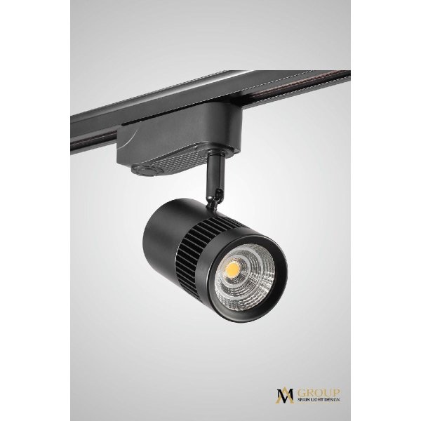 Трековый однофазный светильник AM Group AM231-10W BK 4000K