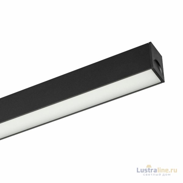 Трековый магнитный светильник Arlight MAG-FLAT-25-L800-24W Day4000 (BK, 100 deg, 24V, DALI) 046336