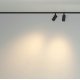 Трековый магнитный светильник Maytoni Focus Duo TR176-1-2X5WTW-M-B