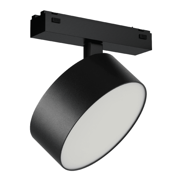 Трековый магнитный светильник iLedex Vision 4825-047-D140-20W-110DG-4000K-BK