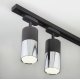 Трековый светодиодный светильник Elektrostandard Avantag Черный матовый/хром 6W LTB27 4690389123511