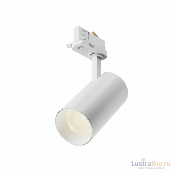 Трековый трехфазный светильник Maytoni Focus Led TR197-3-20WCCT-M-W Трековый трехфазный светильник Maytoni Focus Led TR197-3-20WCCT-M-W