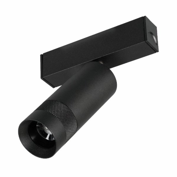 Трековый магнитный светильник Arlight MAG-SPOT-ZOOM-25-R35-7W Day4000 (BK, 20-55 deg, 24V) 053796