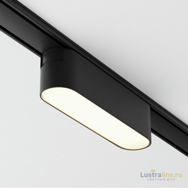 Трековый магнитный светильник Maytoni Basis TR080-1-6W3K-B