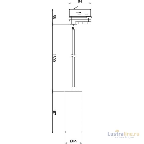 Трековый трехфазный светильник Deko-Light Lucea 707124 Трековый трехфазный светильник Deko-Light Lucea 707124