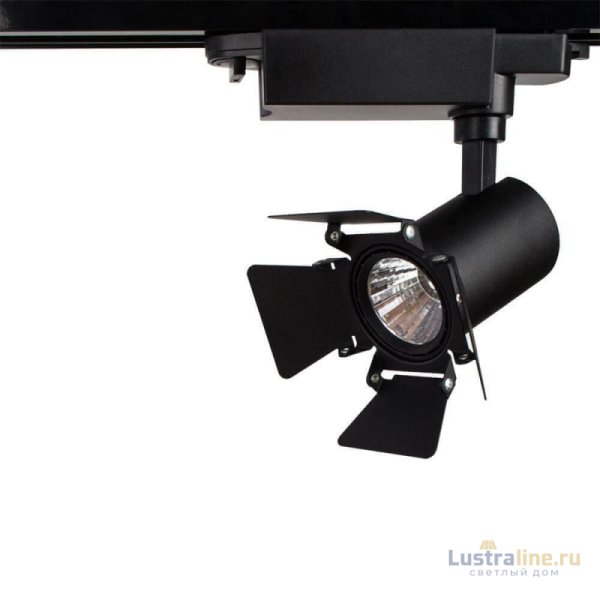 Трековый светодиодный светильник Arte Lamp Track Lights A6709PL-1BK Трековый светодиодный светильник Arte Lamp Track Lights A6709PL-1BK