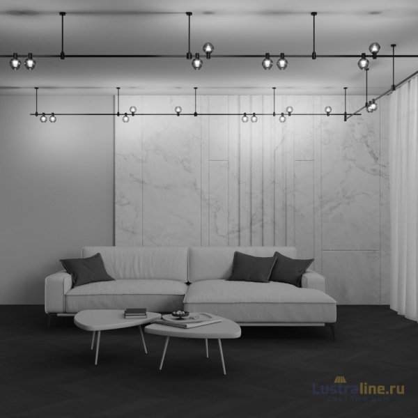 Трековый светильник Maytoni Bubble TR148-1-3W3K-B