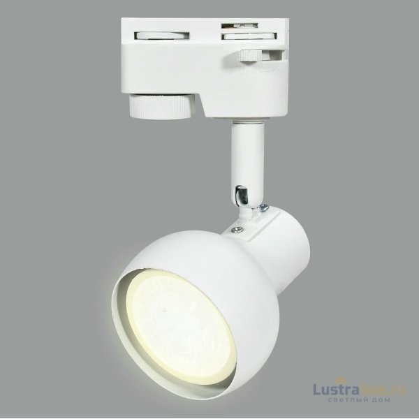 Трековый светильник Volpe UBL-Q322 GU10 WHITE Трековый светильник Volpe UBL-Q322 GU10 WHITE