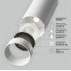 Трековый магнитный светильник Maytoni Focus LED TR032-4-20WTW-M-DSZ-W
