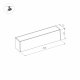 Трековый магнитный светильник Arlight MAG-FLAT-45-L405-12W Warm3000 (BK, 100 deg, 24V, DALI) 046580