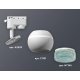 Трековый однофазный светильник с подсветкой Ambrella Light Track System XT1101063 (A2520, C1101, N7194)