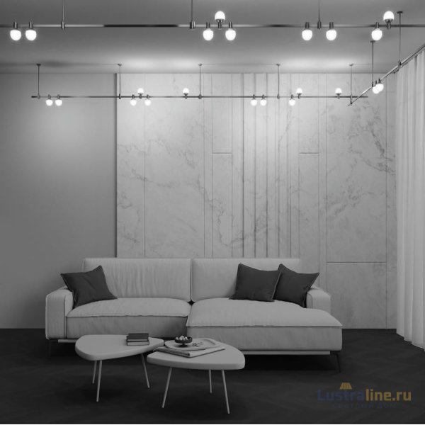 Трековый магнитный светильник Maytoni Luna TR149-1-5W4K-BS