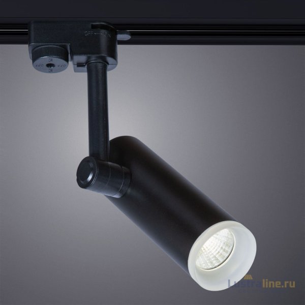 Трековый светодиодный светильник Arte Lamp Hubble A6813PL-1BK Трековый светодиодный светильник Arte Lamp Hubble A6813PL-1BK