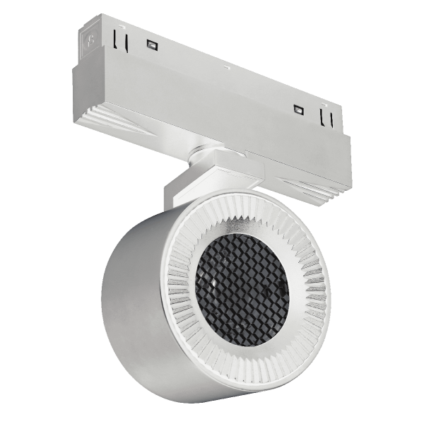 Трековый магнитный светильник iLedex Vision SMART 4822-010-D82-12W-38DG-WH (WALL WASHER)