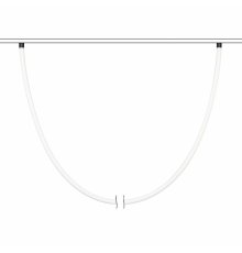 Трековый магнитный светильник Arlight MAG-ORIENT-TUBE-ELASTIC-R25-L5000-70W Day4000 (BK, 360 deg, 48V) 044338